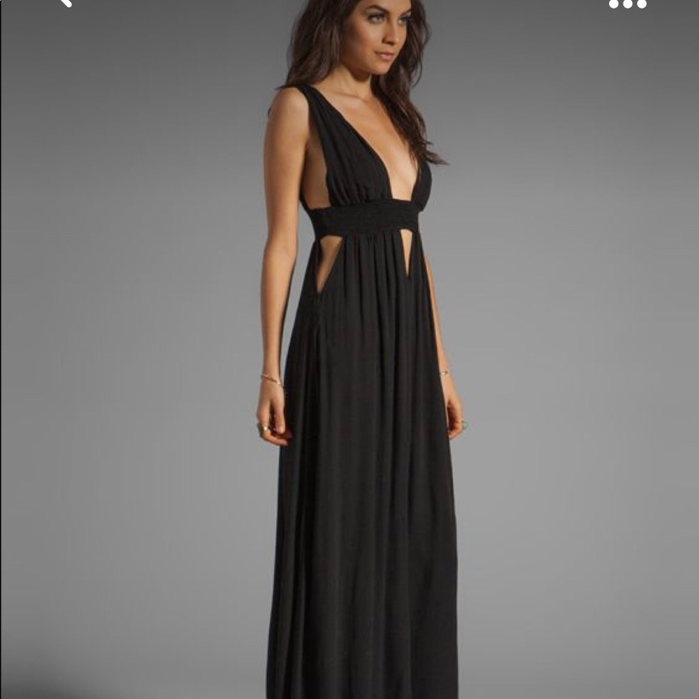 NWT INDAH BLACK MAXI DRESS - SIZE S